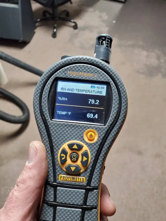 Moisture meter humidity assessment for Fire & Smoke Damage Restoration in Black Mountain